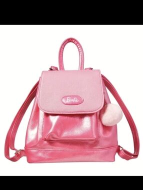 Miniso Barbie Shimmer Double Shoulder Bookbag Backpack Bag